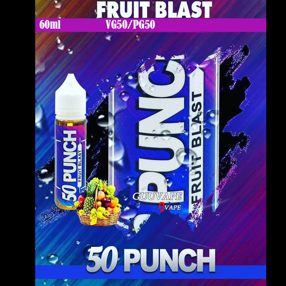 50 พั้น ผลไม้รวม น้ำยาบุหรี่ไฟฟ้า 50 Punch Fruit blast