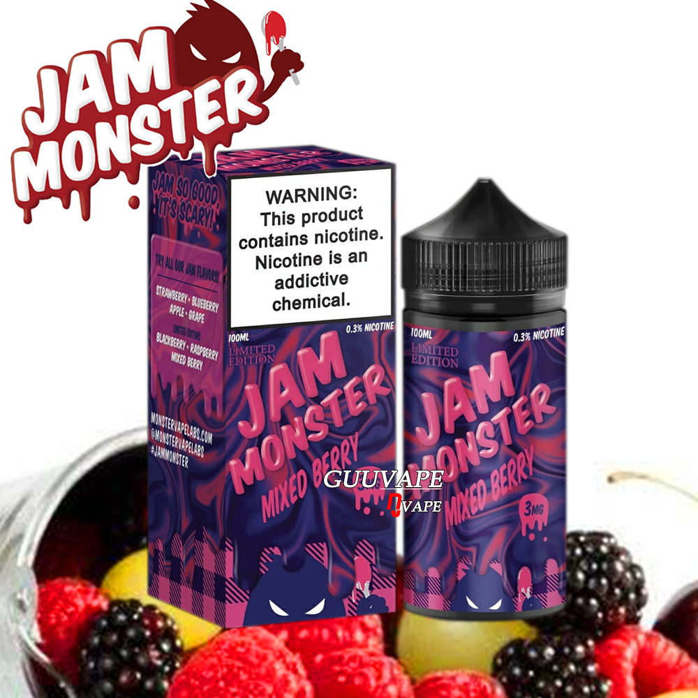 Jam monster mixed berry обзор