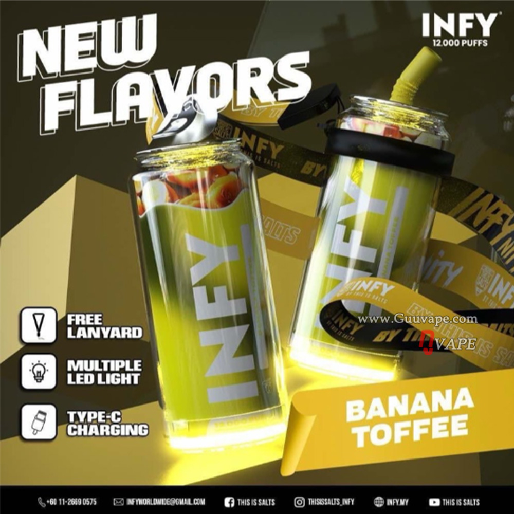 INFY 12000 Banana Toffee กล้วยท๊อฟฟี่
