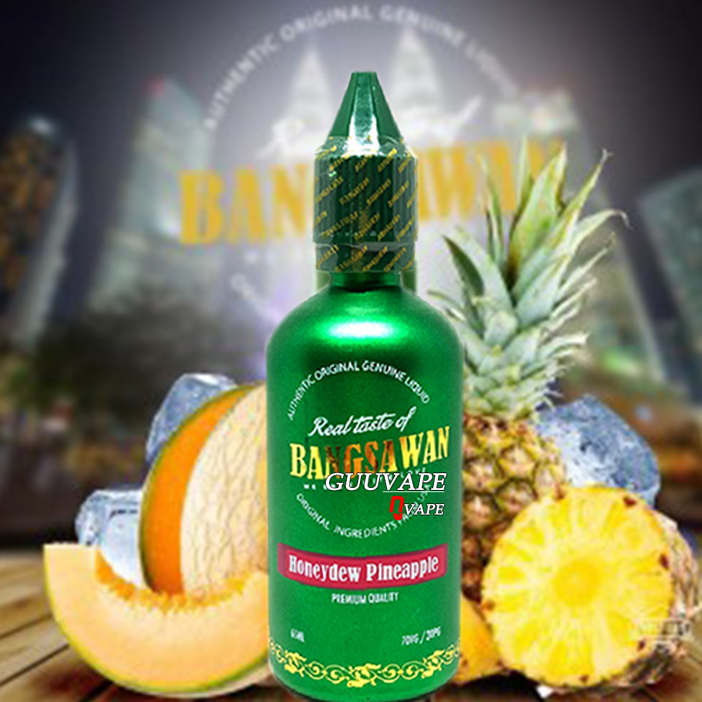 บังสวรรค์ เมลอน สัปรส บังเขียว น้ำยาบุหรี่ไฟฟ้า Honeydew pineapple