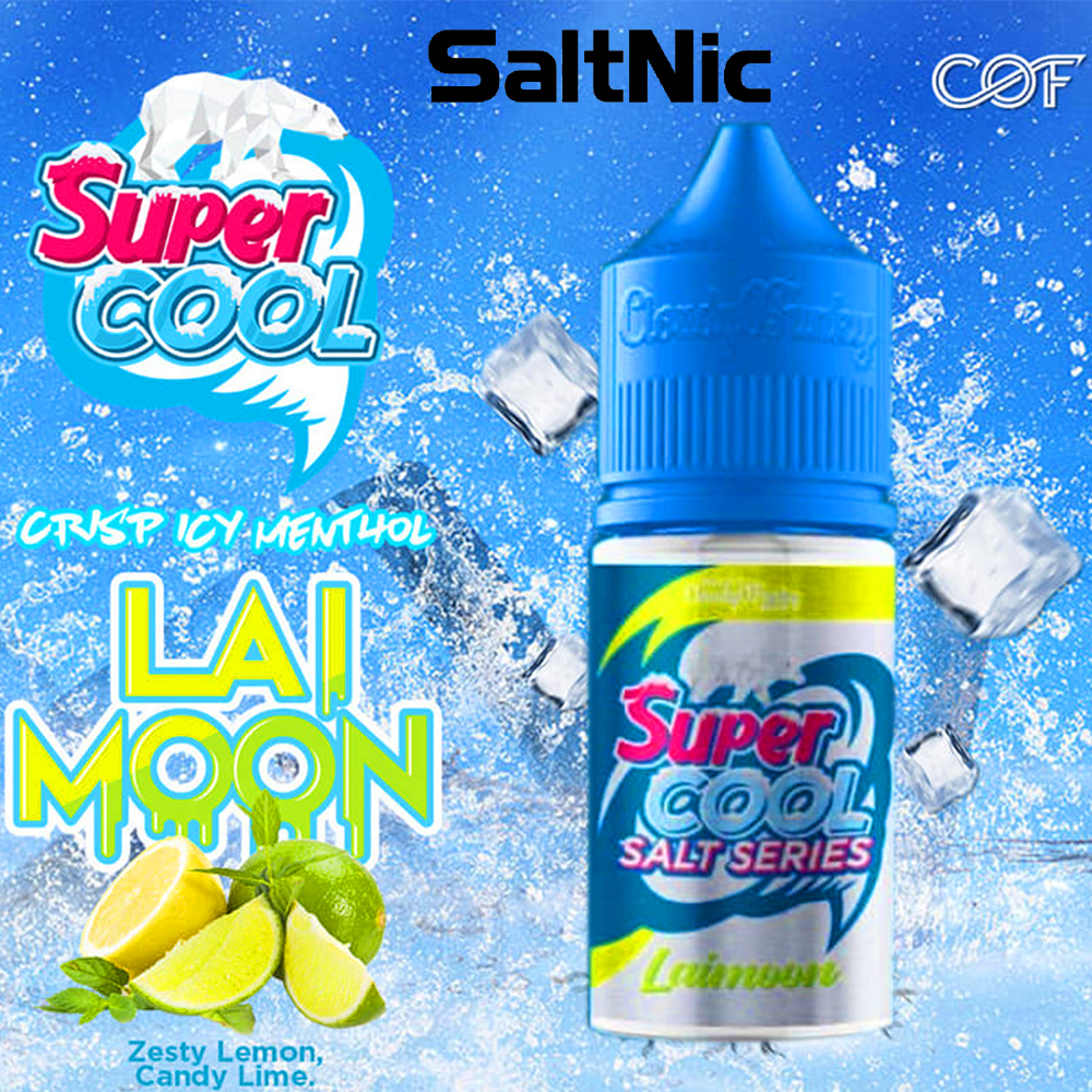 มะนาว ซอลนิค ซุปเปอร์คูล Salt nic Supercool Lemon
