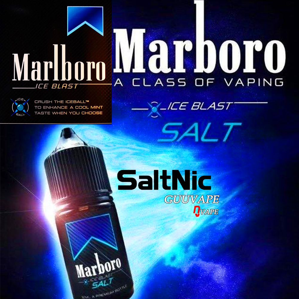 มาโบโร่ มิ้นยาสูบ ซอลนิค Salt nic Marboro Ice Blast