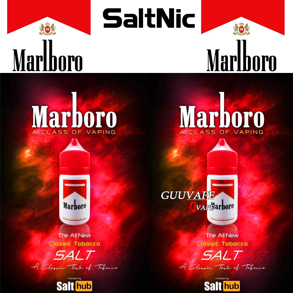 มาโบโร่ ยาสูบเเดง ซอลนิค Salt nic Marboro Tobacco