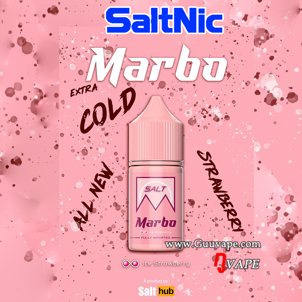 มาโบโร่ สตอเบอรี่ ซอลนิค Salt nic Marboro Strawberry salt