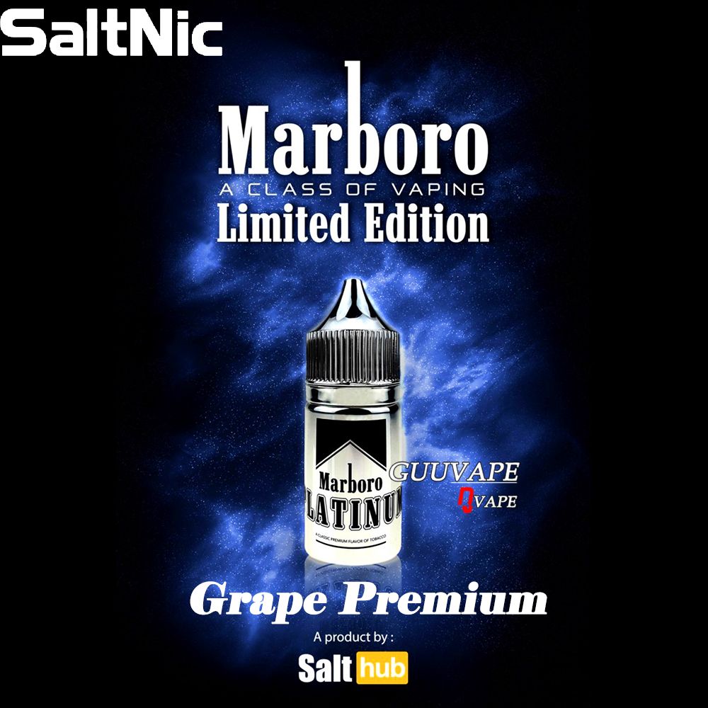มาโบโร่ องุ่นพรีเมี่ยม ซอลนิค Salt nic Marboro grape premium salt